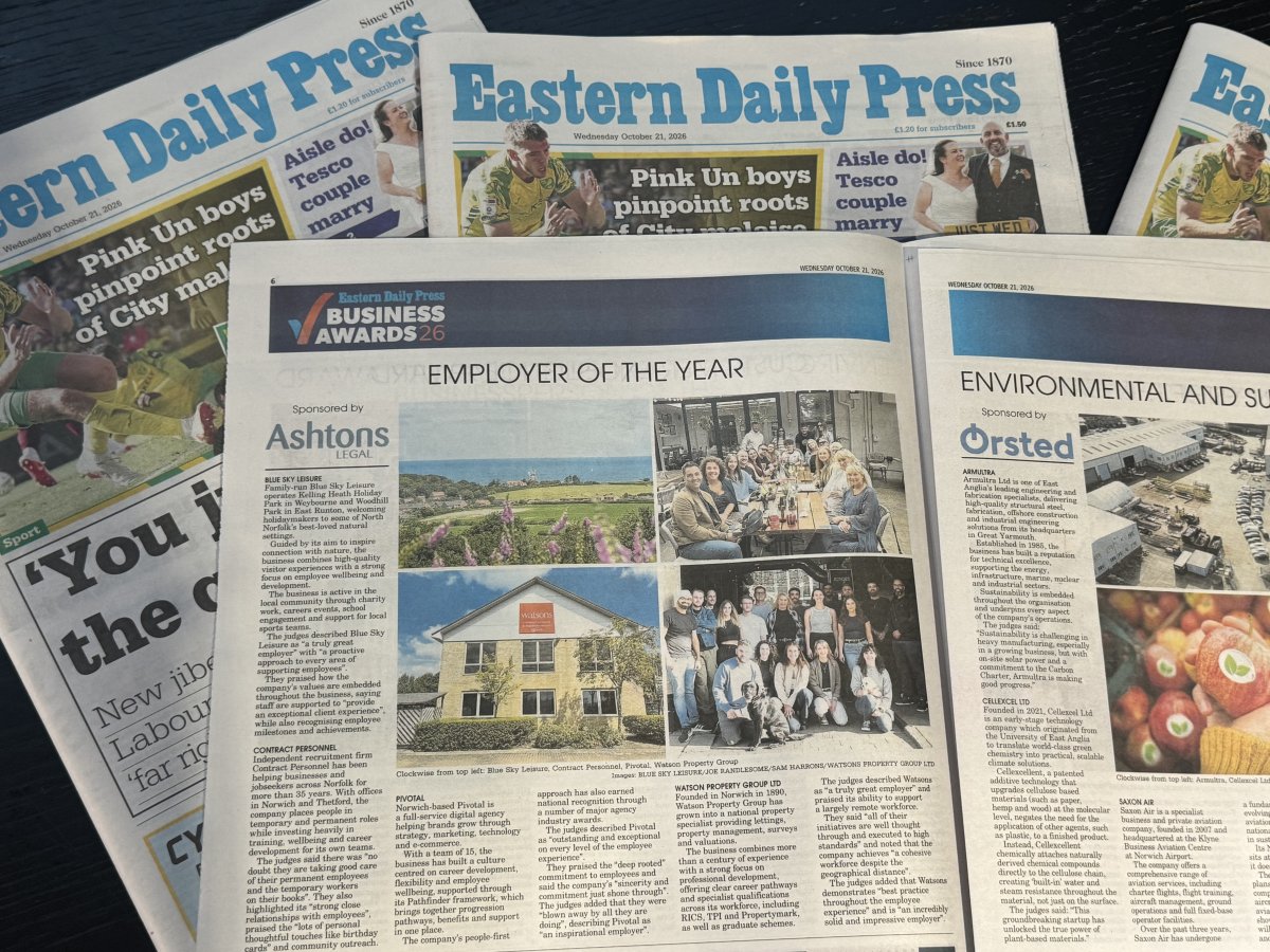 Double Recognition for Pivotal at the EDP Business Awards 2026