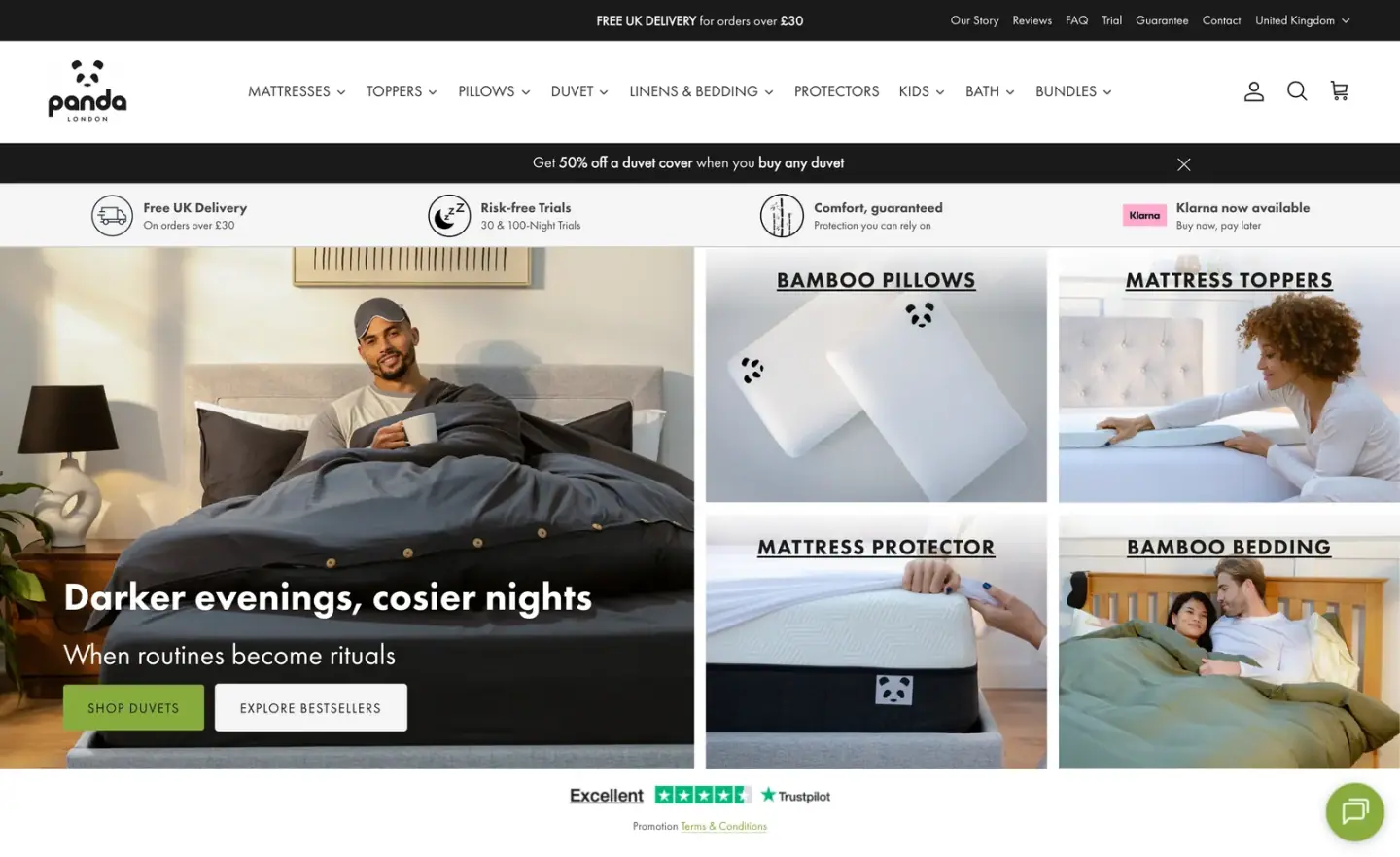 pandalondon.com's home page